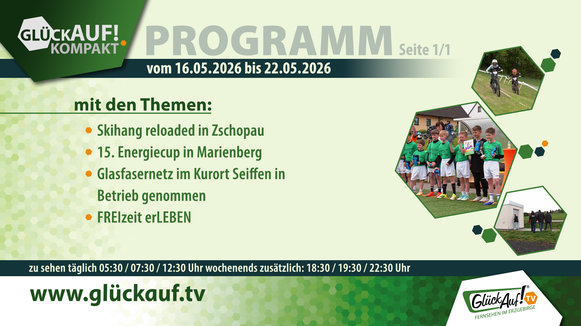 Glück Auf! kompakt für die Woche vom 16.05.2026 bis 22.05.2026