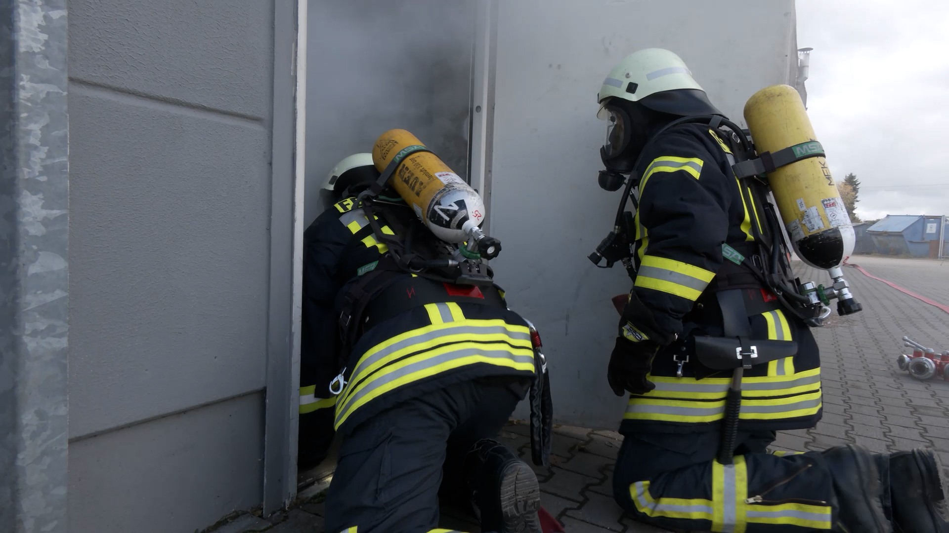 MEgional am 28. Oktober 2021 mit der Jahreshauptübung in Lauta