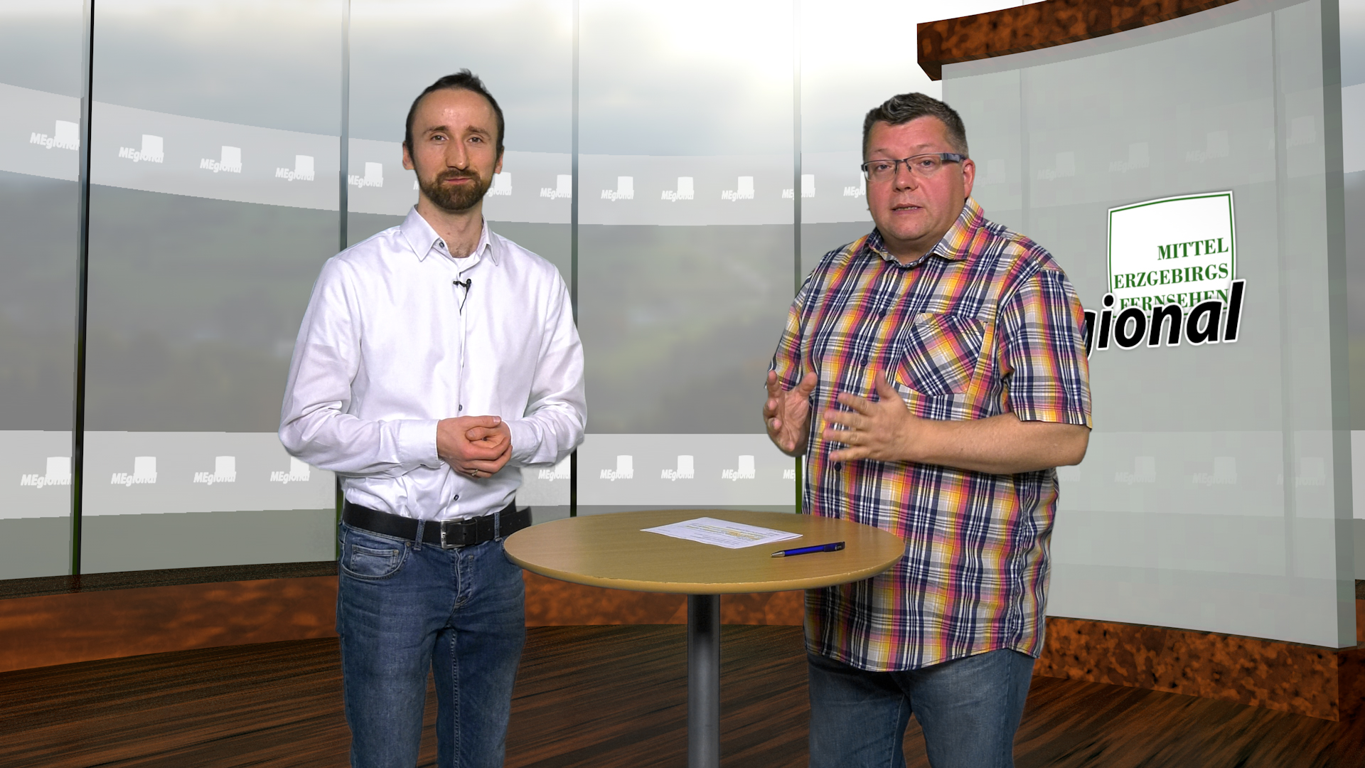 MEgional am 29. Oktober 2021 mit einem Interview mit Pfarrer Friedemann Liebscher