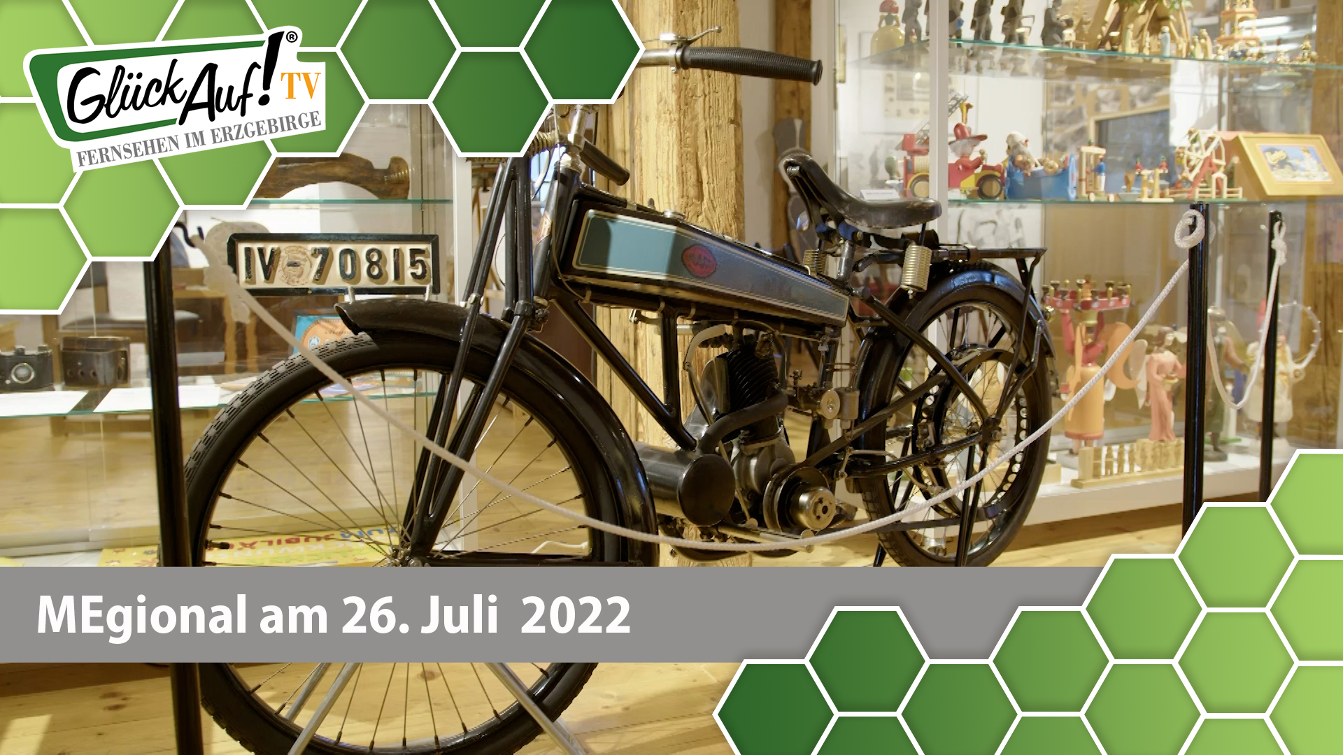 MEgional am 26. Juli 2022 - mit einer Sonderausstellung im Bergmagazin