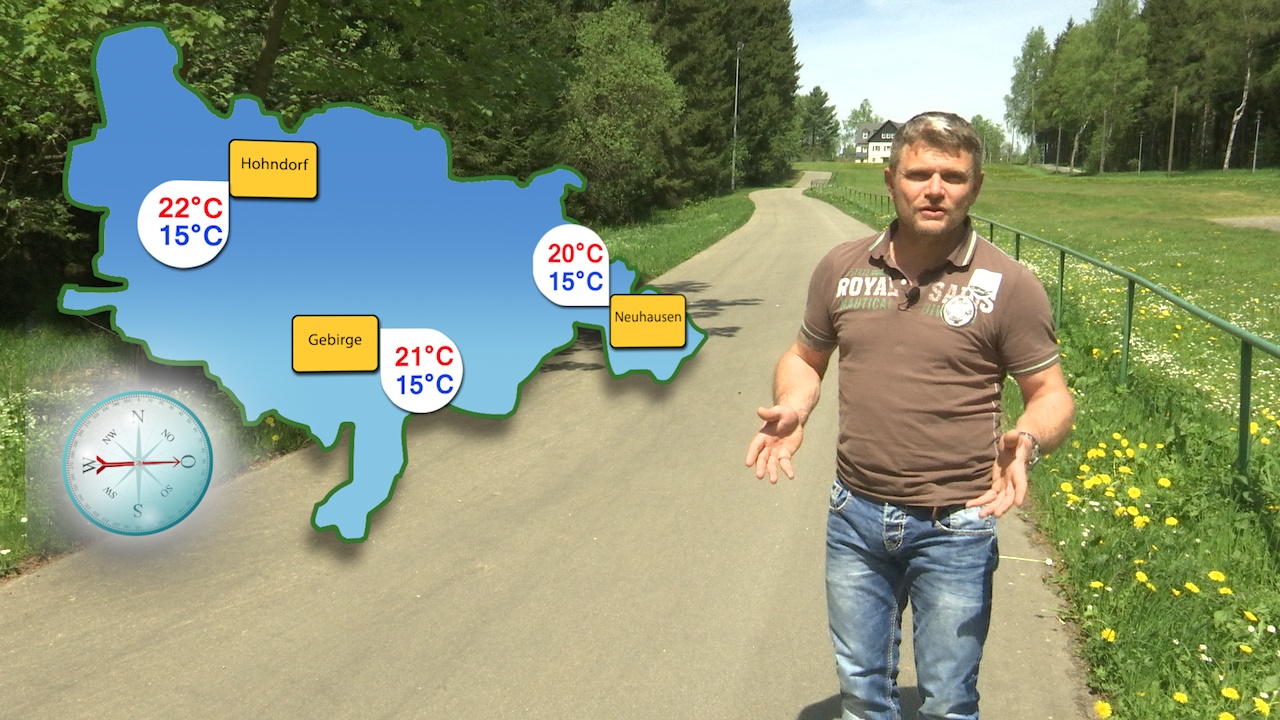 MEgional mit dem Wetter für die Himmelfahrtswoche MEgional mit dem Wetter für die Himmelfahrtswoche