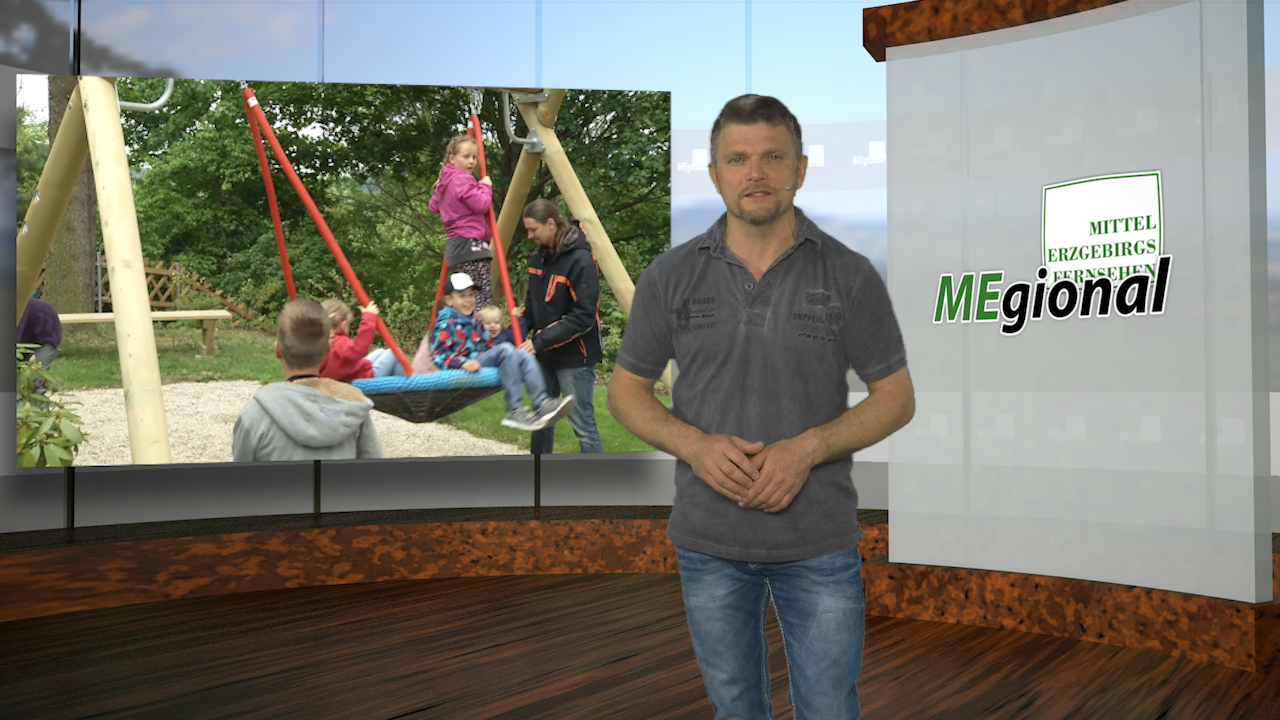 MEgional mit der Spielplatzweihe in Grünhainichen MEgional mit der Spielplatzweihe in Grünhainichen