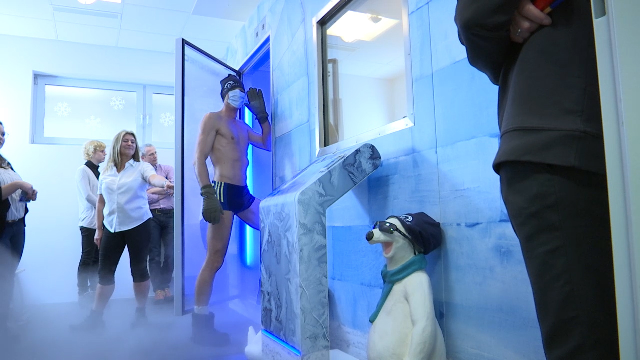 MEgional am 5. Februar 2019 mit der Eröffnung der Kryo-Therapie in Warmbad