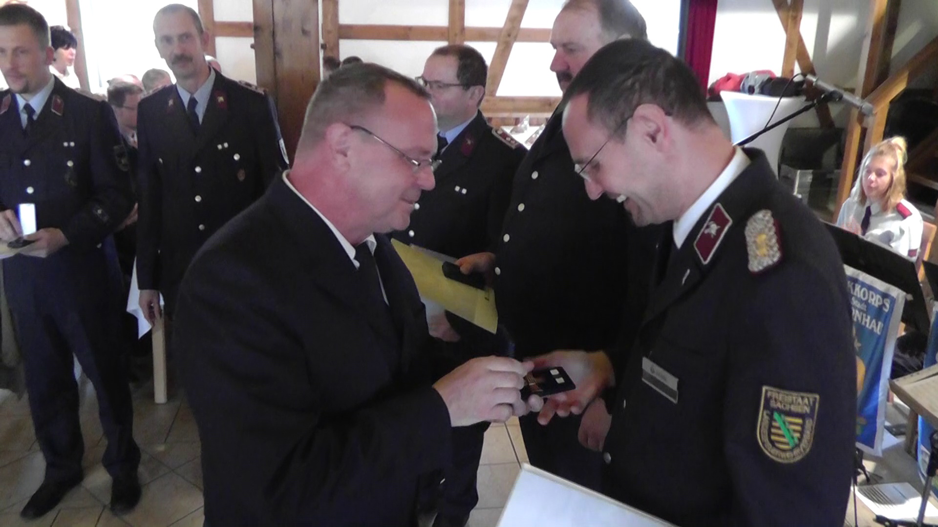 MEgional am 6. November 2019 mit der Ehrung verdienstvoller Feuerwehrleute MEgional am 6. November 2019 mit der Ehrung verdienstvoller Feuerwehrleute