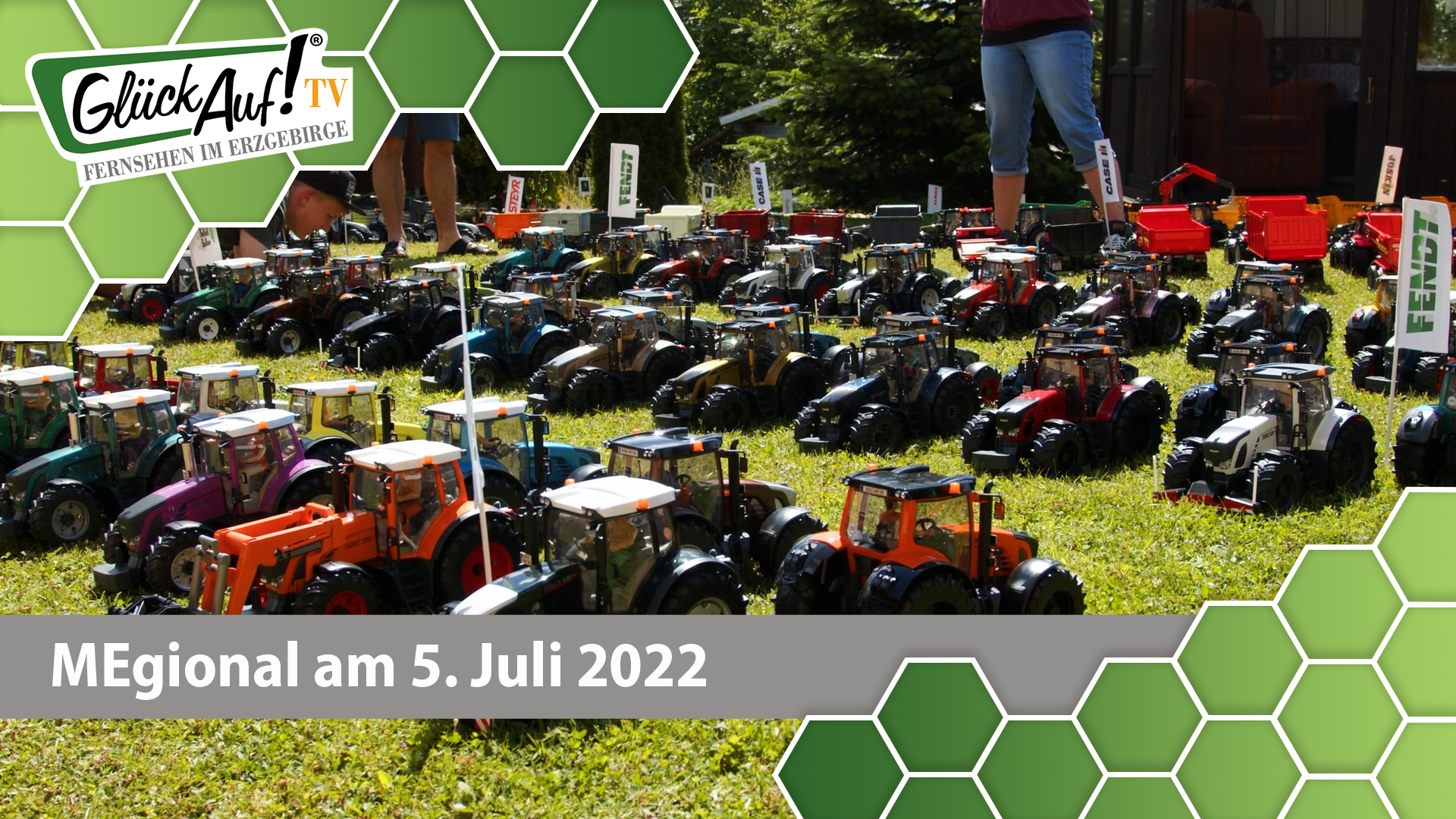 MEgional am 05. Juli 2022 - mit einer Schau kleiner Traktoren