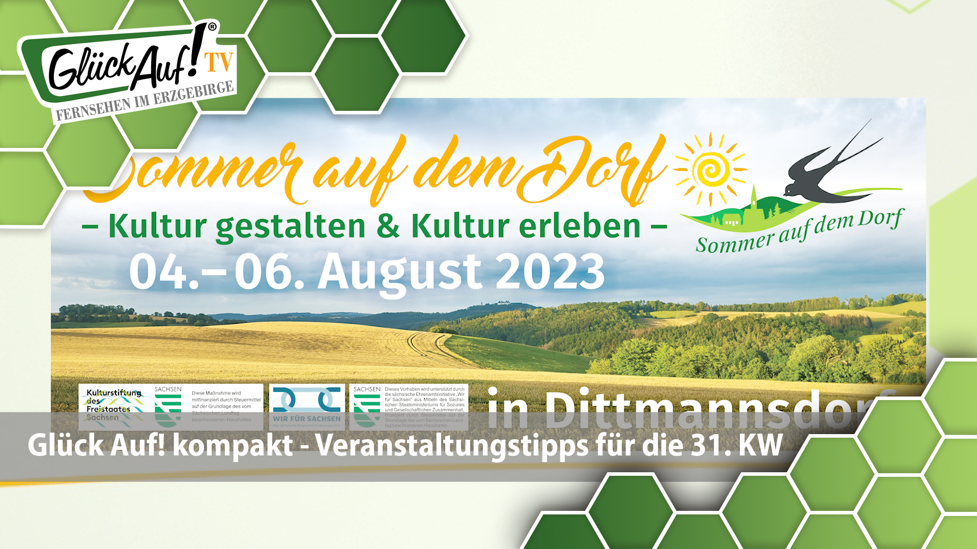 Glück Auf! kompakt für die Woche vom 29.07. bis 04.08.2023
