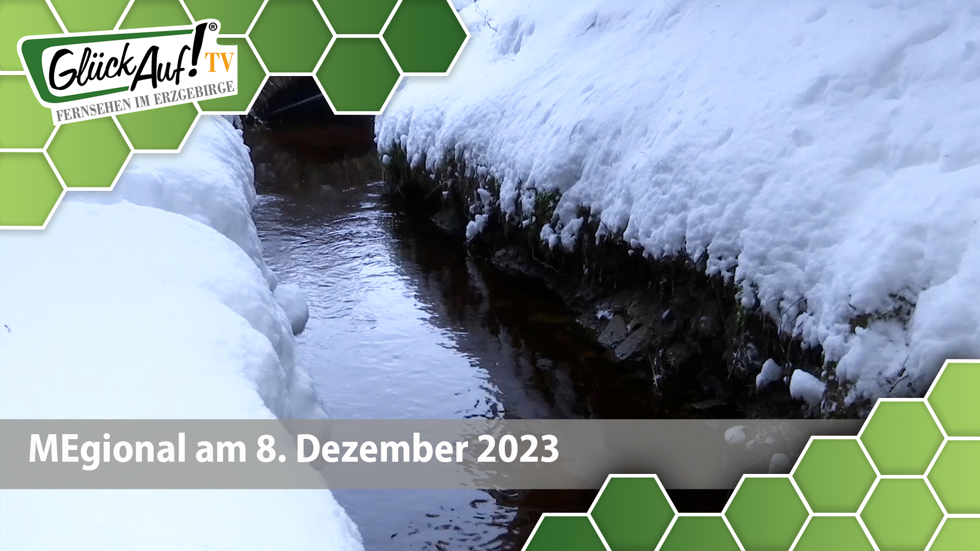 MEgional am 8. Dezember 2023 mit der Baupause am Grünen Graben