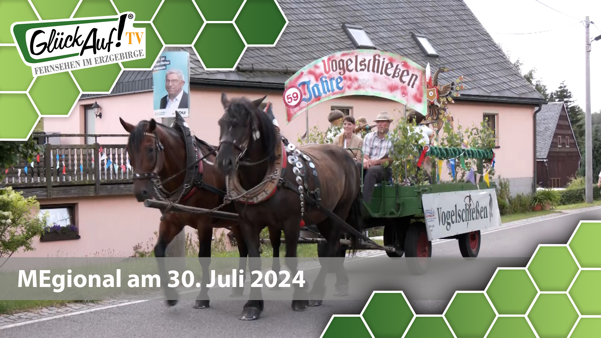 MEgional am 30. Juli 2024 mit dem 59. Vogekschießen in Cämmerswalde