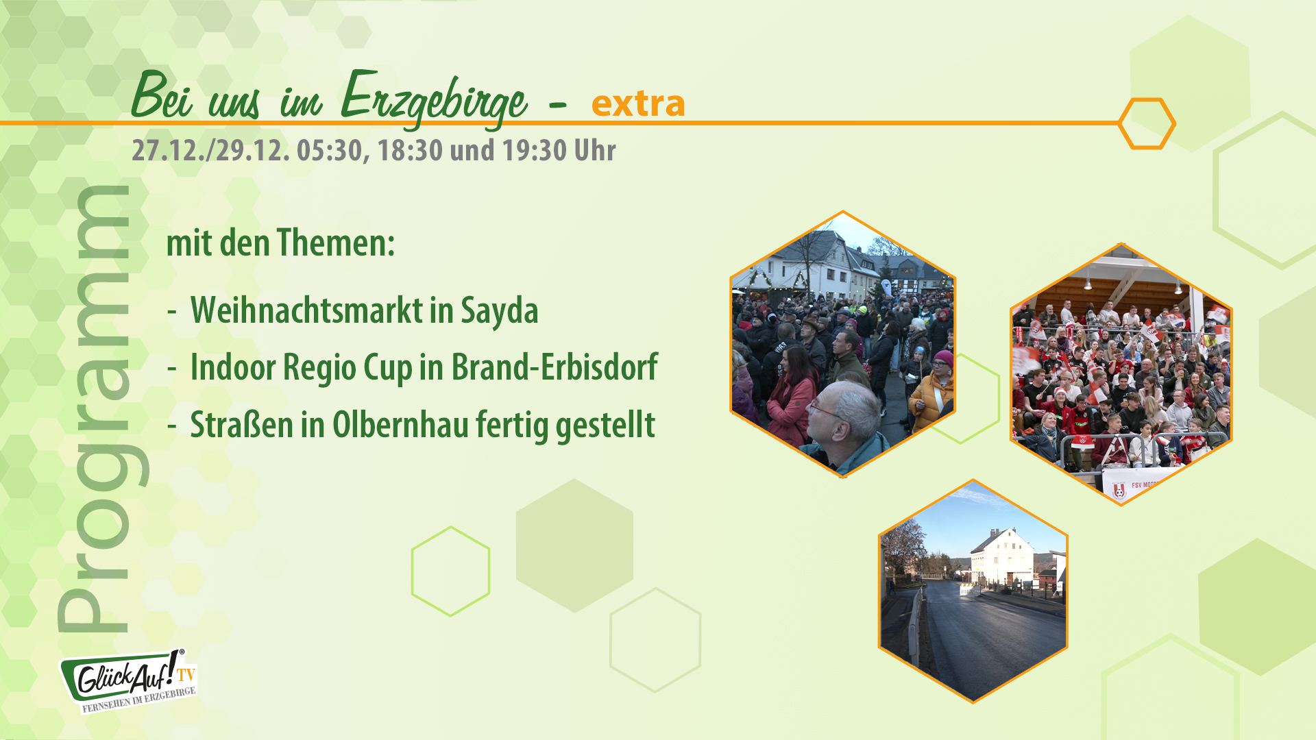 Bei uns im Erzgebirge - extra ab 27.12.2025