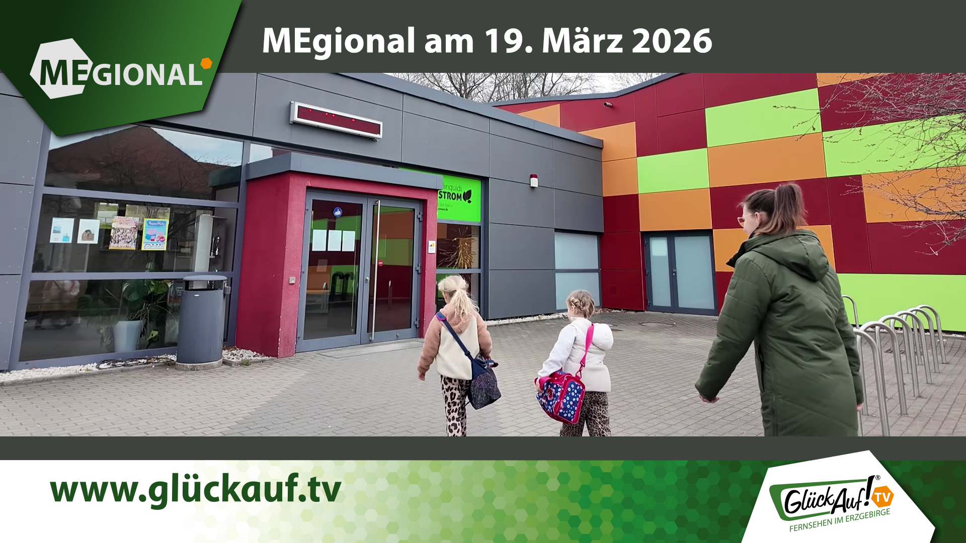 MEgional am 19. März mit dem Thema: Schwimmprävention für Kinder in Aue